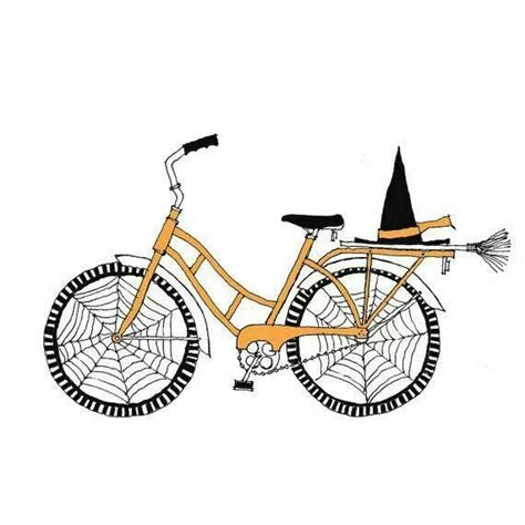 Witch on a bike